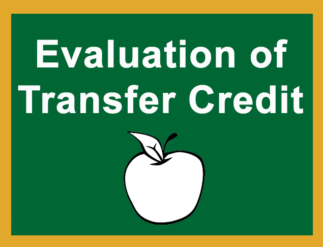 Evaluation of Transfer Credit