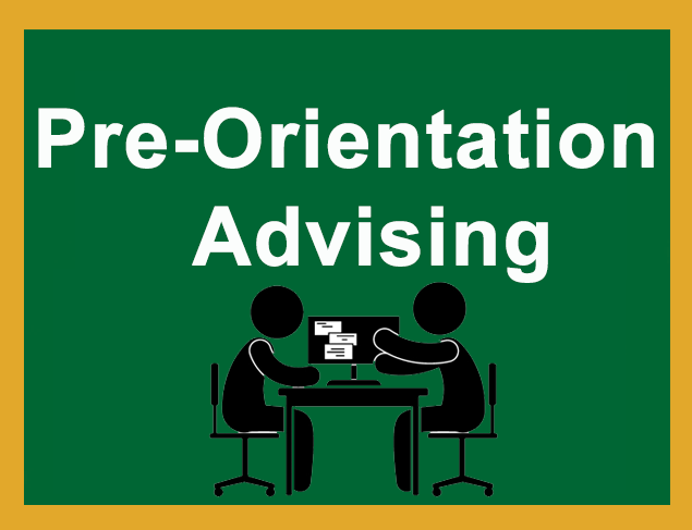 Pre-Orientation Academic Advising